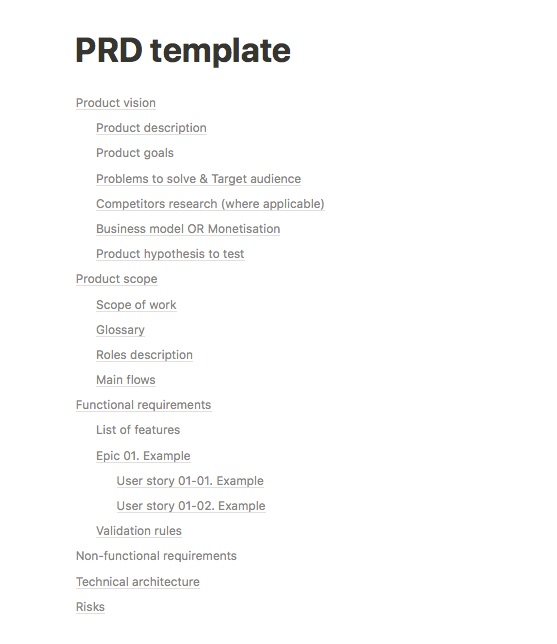 How to Write a Product Requirements Document (PRD) Discovery Phase of